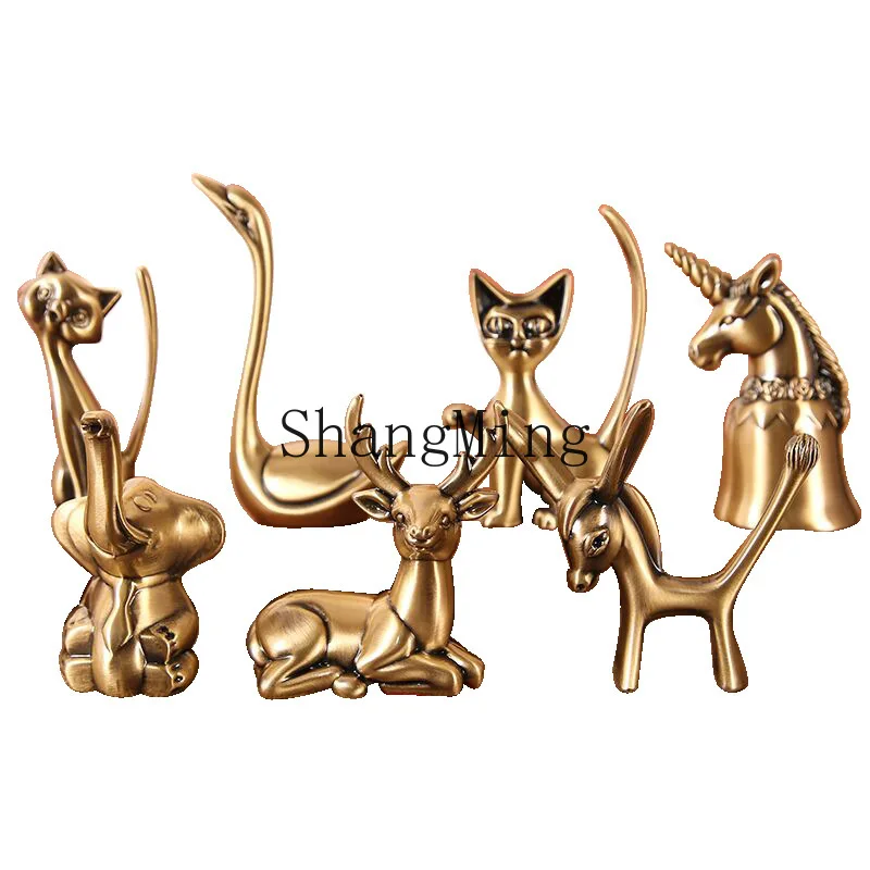 PYH meson seat ring seat small animal Baijiu fox elephant small donkey deer swan unicorn birthday gift desktop
PYH meson seat ring seat small animal Baijiu fox elephant small donkey deer swan unicorn birthday gift desktop