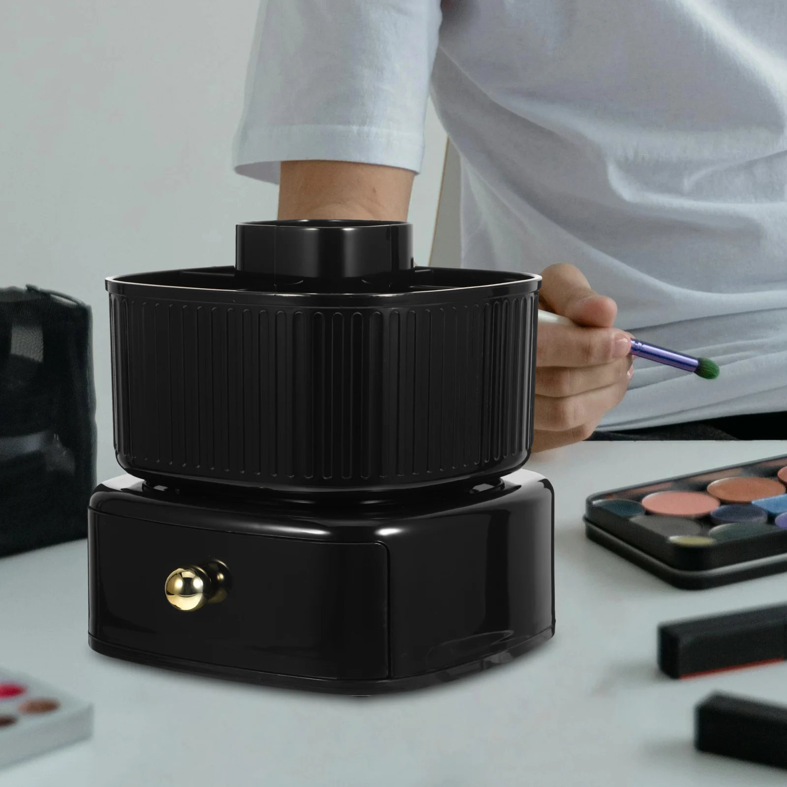 Makeup Organizer Drawers Rotating Pen Holder Storage Box Creative Jewelry Black The Pet Desk Organizers Office
Makeup Organizer Drawers Rotating Pen Holder Storage Box Creative Jewelry Black The Pet Desk Organizers Office