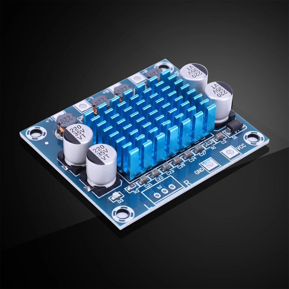 Digital Audio Amplifier Module Dual Channel Digital Stereo Amplifier Board DC8-26V 2x30W for DIY Home Theater Audio System
Digital Audio Amplifier Module Dual Channel Digital Stereo Amplifier Board DC8-26V 2x30W for DIY Home Theater Audio System