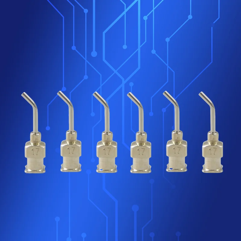  17G (1,07 мм) 45 ° Иглы из изогнутой нержавеющей стали | Длина 12,7 мм (1/2 дюйма) для высоковязкой эпоксидной и паяльной пасты (упаковка 12 шт.)
17G (1,07 мм) 45 ° Иглы из изогнутой нержавеющей стали | Длина 12,7 мм (1/2 дюйма) для высоковязкой эпоксидной и паяльной пасты (упаковка 12 шт.) 