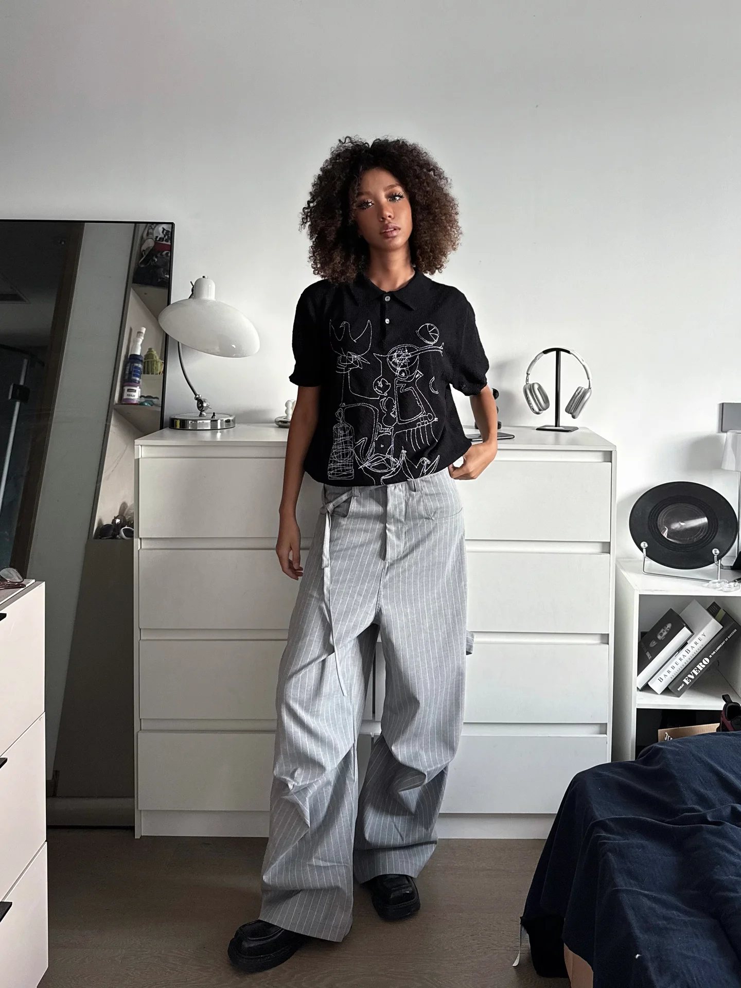 Casual Workwear Wide Leg Pants with Sa Multiple 3D Pleats ape Loose Fit Cotton Blend Polyester Rayon Spandex Blend
Casual Workwear Wide Leg Pants with Sa Multiple 3D Pleats ape Loose Fit Cotton Blend Polyester Rayon Spandex Blend