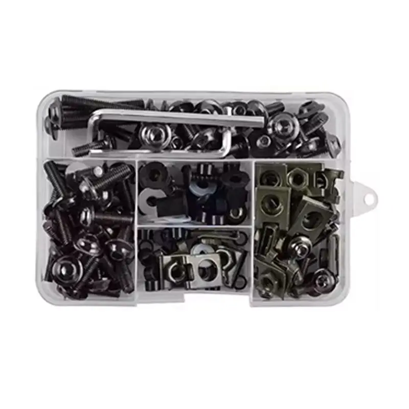 Dependable-Motorcycle Fairing Bolt Kit M5 M6 Motorcycle Windscreen Screws Fairing Bolts Nut Clips
Dependable-Motorcycle Fairing Bolt Kit M5 M6 Motorcycle Windscreen Screws Fairing Bolts Nut Clips