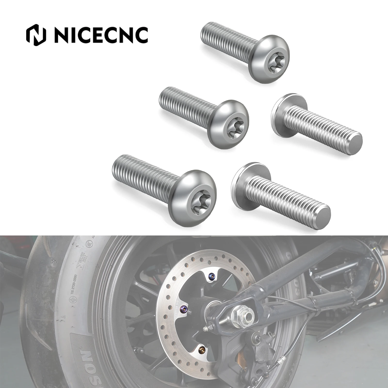 Rear Brake Rotor Hardware Bolts Kit for Harley Sportster S RH1250S 2021-2024 Pan America 1250/RA1250 Special RA1250S 2021-2024
Rear Brake Rotor Hardware Bolts Kit for Harley Sportster S RH1250S 2021-2024 Pan America 1250/RA1250 Special RA1250S 2021-2024