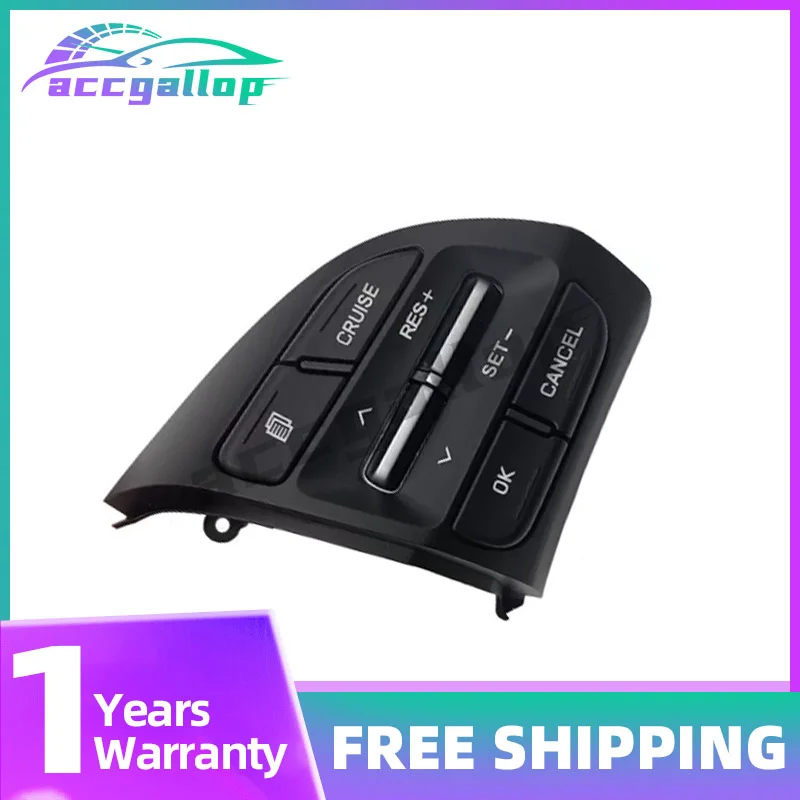 OEM 96720-J9110 96720-J9000 Car Multi-Function Steering Wheel Cruise Control Button Switch for Hyundai Kona Encino
OEM 96720-J9110 96720-J9000 Car Multi-Function Steering Wheel Cruise Control Button Switch for Hyundai Kona Encino
