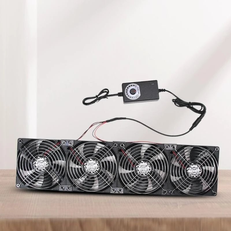 120mm Computer Fan with Speed Controller Plug Power Cord Exhaust Cooling Router Grow Tent Plant for Server Room Cabinets H8WD
120mm Computer Fan with Speed Controller Plug Power Cord Exhaust Cooling Router Grow Tent Plant for Server Room Cabinets H8WD