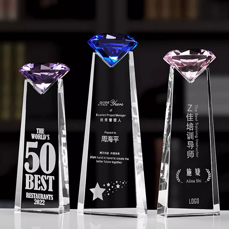 Трофей Crystal Diamond для выдающихся сотрудников и спортсменов с бесплатной гравировкой
Трофей Crystal Diamond для выдающихся сотрудников и спортсменов с бесплатной гравировкой