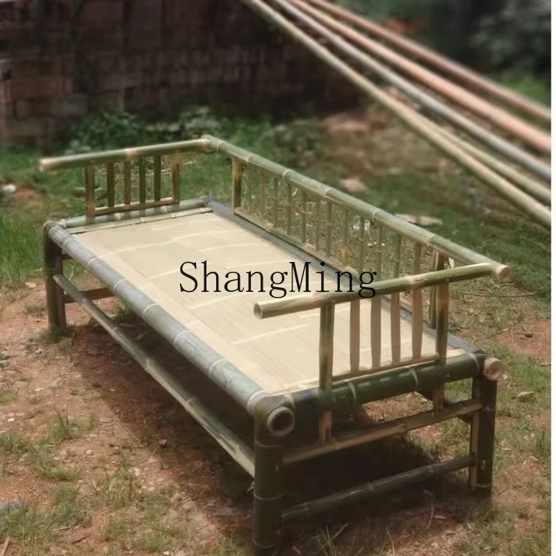 HJ handmade bamboo weaving old-fashioned traditional cold bed outdoor simple bamboo collapse home leisure single double nap
HJ handmade bamboo weaving old-fashioned traditional cold bed outdoor simple bamboo collapse home leisure single double nap