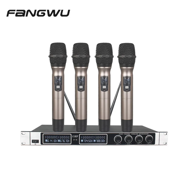 Wholesale 4 Channels Wireless Lavalier Mic Microphone With A Lapel
Wholesale 4 Channels Wireless Lavalier Mic Microphone With A Lapel