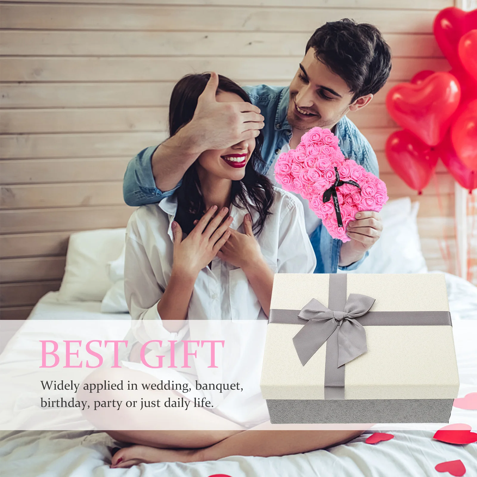 Storage Valentine Box Festival Candy Container Bowknot Wrapping Case Gift Birthday Gift Case Packaging Holder 
Storage Valentine Box Festival Candy Container Bowknot Wrapping Case Gift Birthday Gift Case Packaging Holder