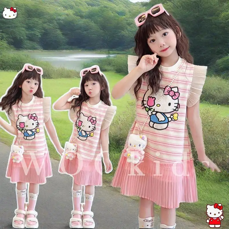 Y2K Kawaii Hello Kitty Cinnamoroll аниме платье для девочек милый Kuromi корейский новый модный милый жилет студенческая юбка принцессы без рукавов
Y2K Kawaii Hello Kitty Cinnamoroll аниме платье для девочек милый Kuromi корейский новый модный милый жилет студенческая юбка принцессы без рукавов