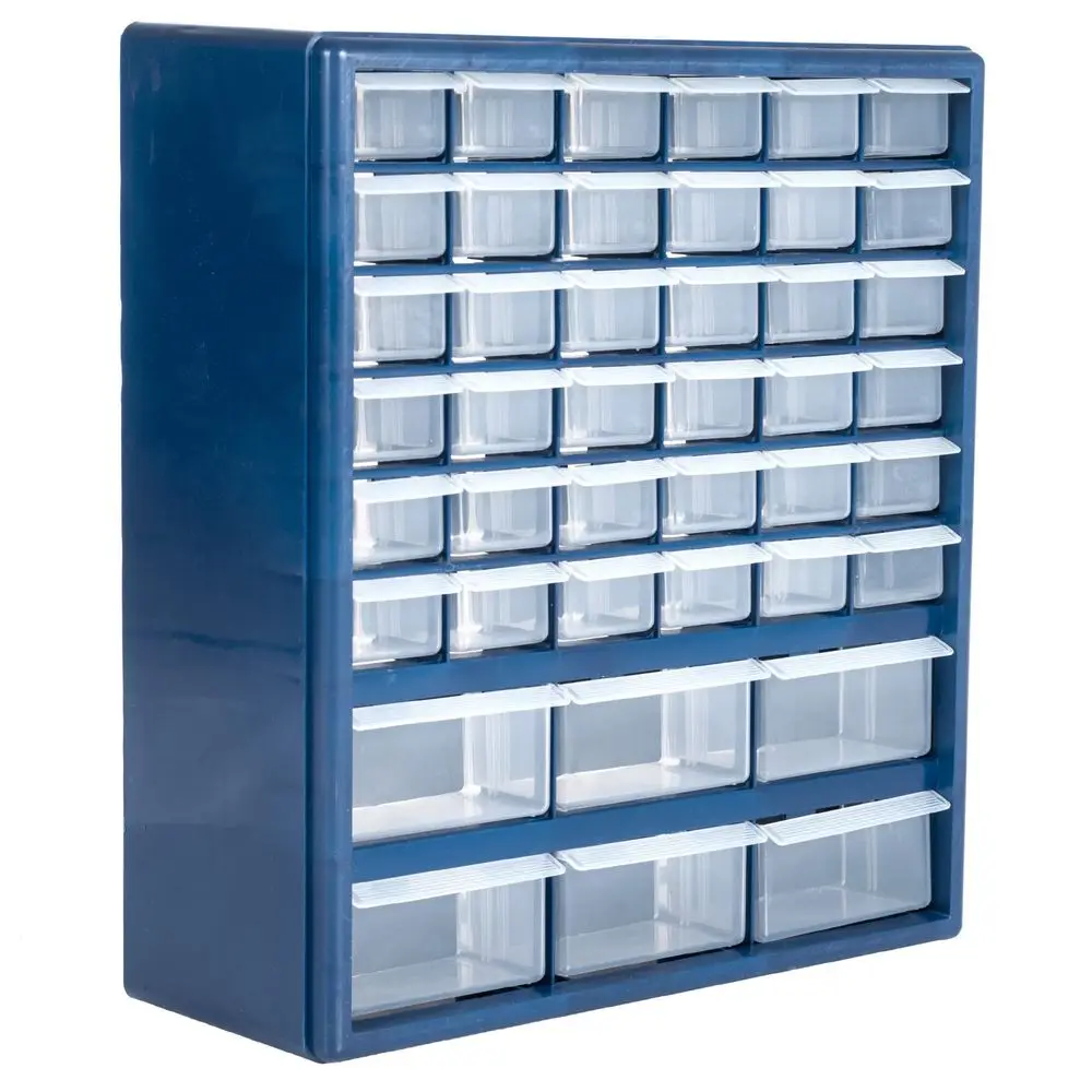 Storage Drawers 42 Compartment Organizer Desktop or Wall Mount Container for Hardware, Parts, Crafts, Beads, or Tools by , 10 T
Storage Drawers 42 Compartment Organizer Desktop or Wall Mount Container for Hardware, Parts, Crafts, Beads, or Tools by , 10 T