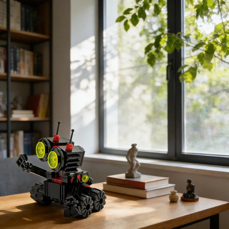 129pcs MOC Mini Spyrius Wall E Space Ship Display Building Blocks Assembly Collector Model Edition Desktop Toy Gift For Makers
129pcs MOC Mini Spyrius Wall E Space Ship Display Building Blocks Assembly Collector Model Edition Desktop Toy Gift For Makers