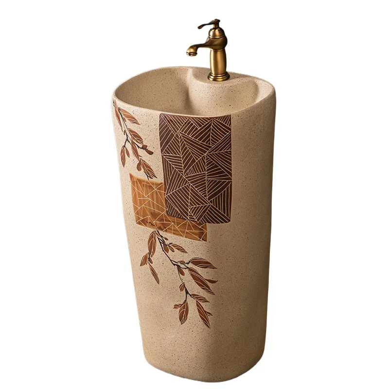 Household balcony column-type washbasin Ceramic integrated column basin Hotel hand sink Floor-to-ceiling basin
Household balcony column-type washbasin Ceramic integrated column basin Hotel hand sink Floor-to-ceiling basin