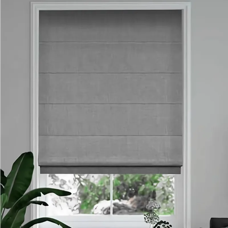 Cordless Smart Remote Control Roman Blackout Polyester Fabric Roman Blinds Motorized Roman Blinds
Cordless Smart Remote Control Roman Blackout Polyester Fabric Roman Blinds Motorized Roman Blinds