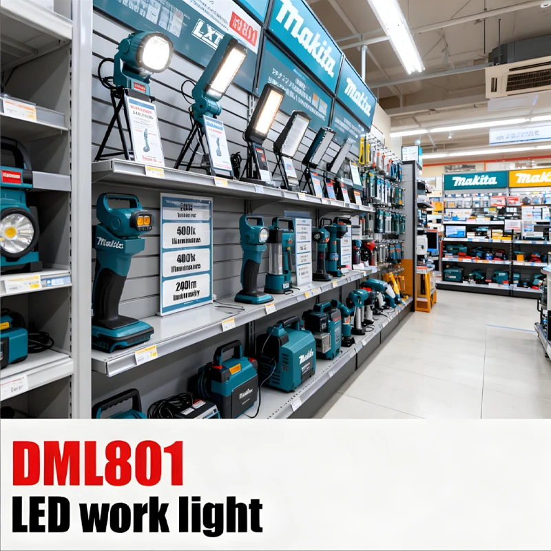 18V Makita DML801 Searchlight LED LXT Lithium Outdoors Indoor Construction Site Multipurpose Portable 240LM Flashlight
18V Makita DML801 Searchlight LED LXT Lithium Outdoors Indoor Construction Site Multipurpose Portable 240LM Flashlight