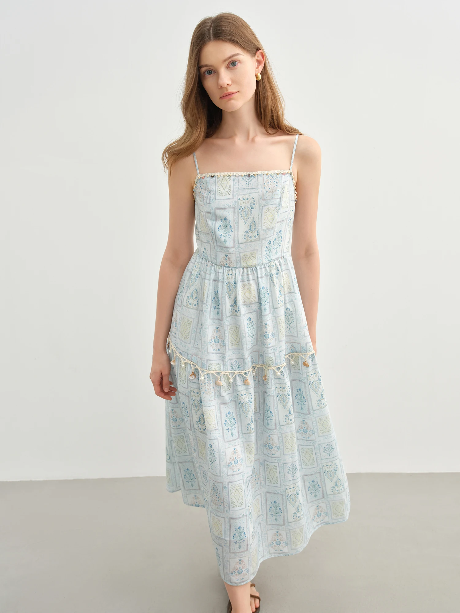 DUSHU Holiday Wave Playful Suspender Dress Suit Short Sleeve Denim Jacket Summer Travel Out of The Film 25DS82739
DUSHU Holiday Wave Playful Suspender Dress Suit Short Sleeve Denim Jacket Summer Travel Out of The Film 25DS82739