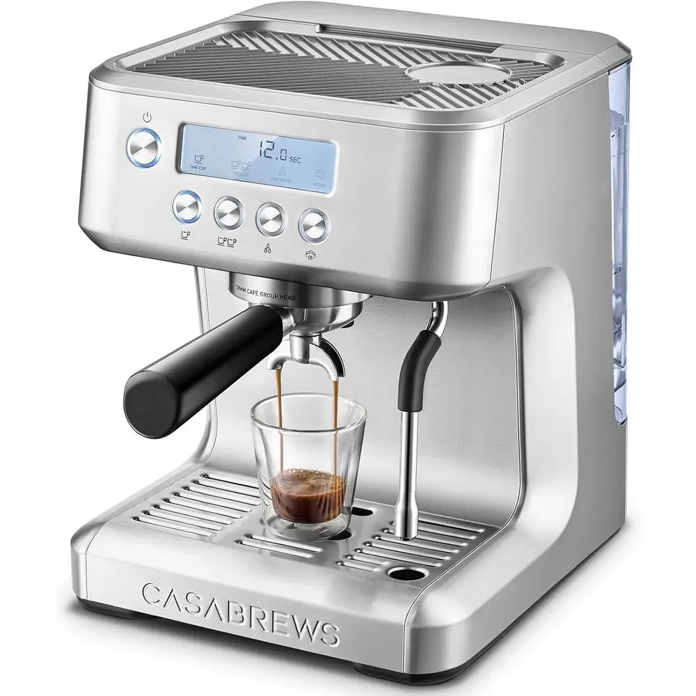 Ultra hine with LCD Display, Maker with Powerul Milk rother, Customizable Brewing Temperature, Provides Barista-Level Lattes and
Ultra hine with LCD Display, Maker with Powerul Milk rother, Customizable Brewing Temperature, Provides Barista-Level Lattes and