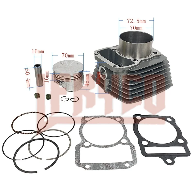 Motorcycle 70mm Big Bore Engine Cylinder Kit Motor for Honda ZongShen CG250 CG 250cc to 300cc CG300 170FMN174MN TYCGNT300 Block
Motorcycle 70mm Big Bore Engine Cylinder Kit Motor for Honda ZongShen CG250 CG 250cc to 300cc CG300 170FMN174MN TYCGNT300 Block