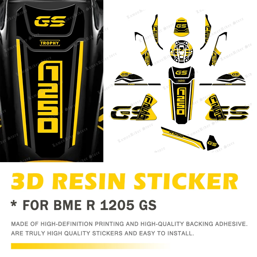 Motorcycle Accessories Waterproof Protective Tank Pad Stickers Kit 3D Epoxy Resin Protective Sticker For BMW R1250GS R 1250 GS
Motorcycle Accessories Waterproof Protective Tank Pad Stickers Kit 3D Epoxy Resin Protective Sticker For BMW R1250GS R 1250 GS