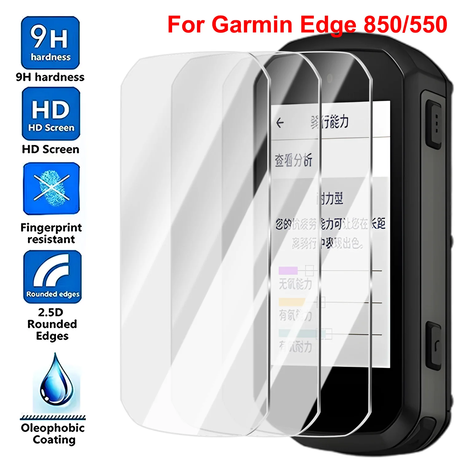 Защитная пленка из закаленного стекла с твердостью 9H для Garmin Edge 850/550, велосипедный GPS-секундомер, HD прозрачные защитные пленки для экрана
Защитная пленка из закаленного стекла с твердостью 9H для Garmin Edge 850/550, велосипедный GPS-секундомер, HD прозрачные защитные пленки для экрана