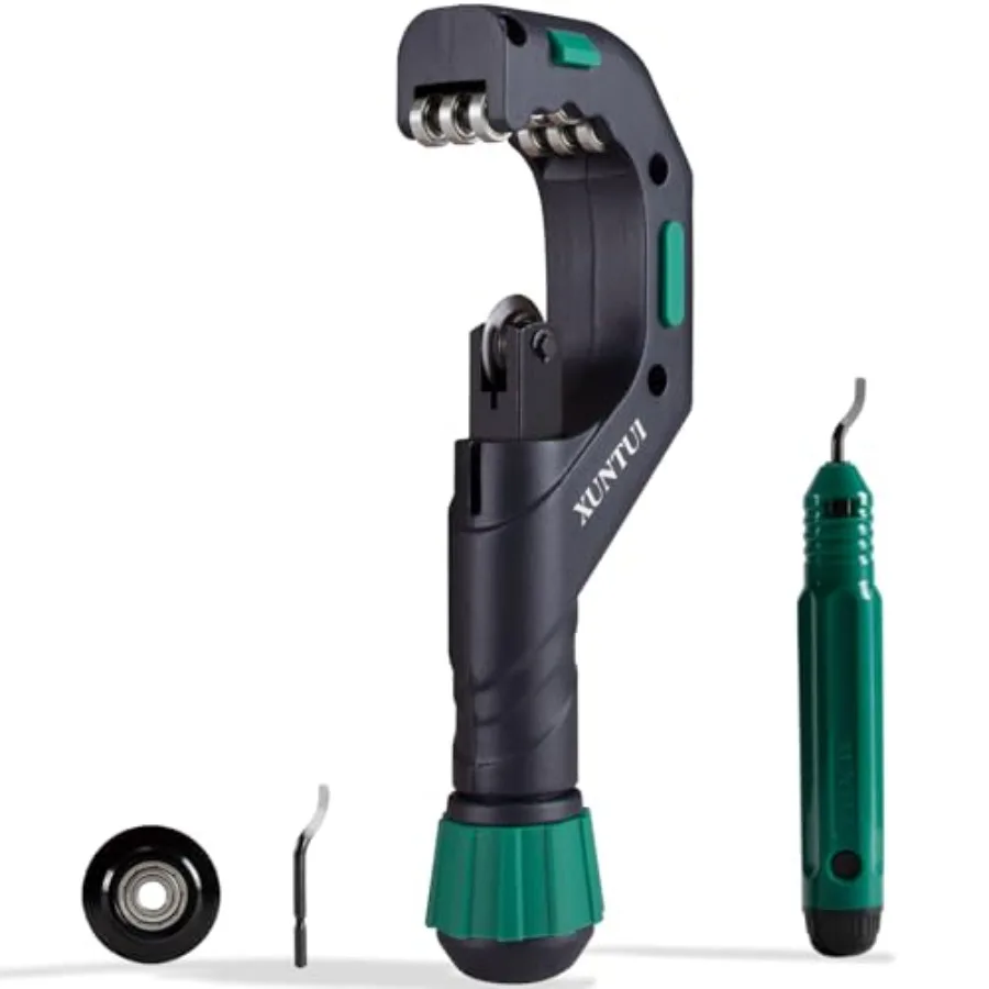 70mm Large Pipe Cutter Kit - Fits 1/4" to 2" Nominal 2.7" Actual OD - Professional Tubing Cutter w/ SKD11 Blades for HVAC Plumb
70mm Large Pipe Cutter Kit - Fits 1/4" to 2" Nominal 2.7" Actual OD - Professional Tubing Cutter w/ SKD11 Blades for HVAC Plumb