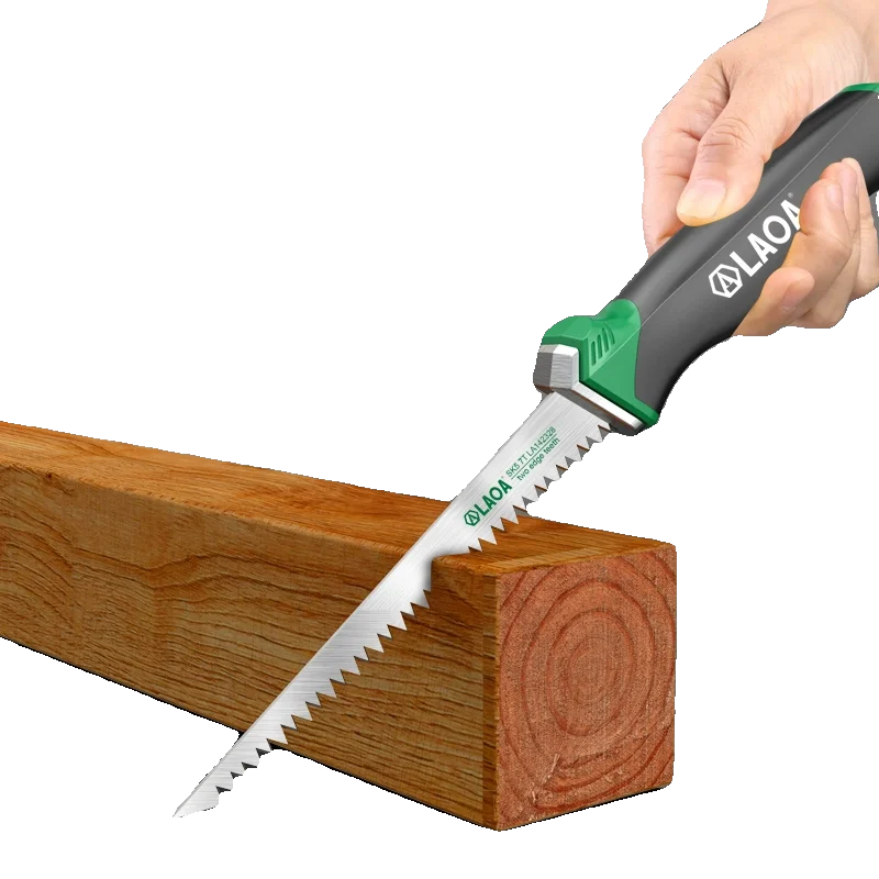 LAOA handheld manual saw Wall panel saw household woodworking saw express park forest garden art saw gypsum board saw
LAOA handheld manual saw Wall panel saw household woodworking saw express park forest garden art saw gypsum board saw
