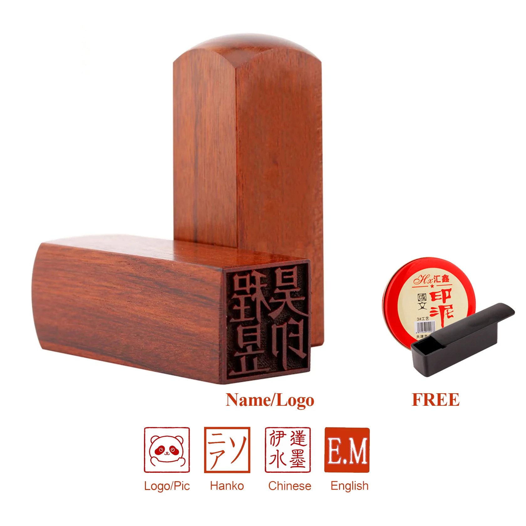 Hanko Stamps Custom Wooden Stamp Handmade Personalized Square Seal Chinese Japanese English Gift
Hanko Stamps Custom Wooden Stamp Handmade Personalized Square Seal Chinese Japanese English Gift