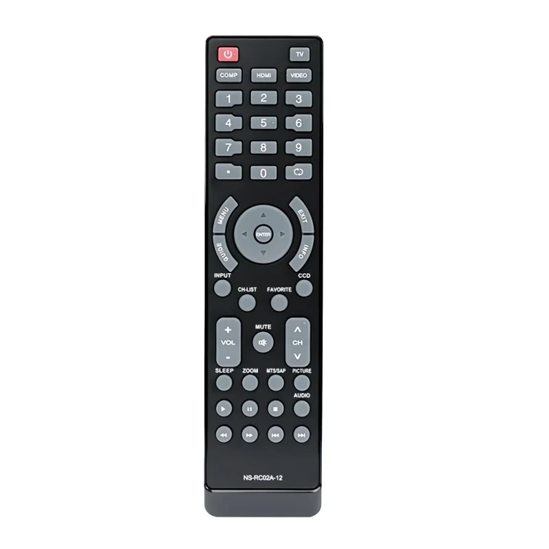 Compatible with Insignia TV NS-15E720A12 NS-22E730A12 NS-32E570A11 NS-37L760A12 Remote Control NS-RC02A-12 spare parts
Compatible with Insignia TV NS-15E720A12 NS-22E730A12 NS-32E570A11 NS-37L760A12 Remote Control NS-RC02A-12 spare parts