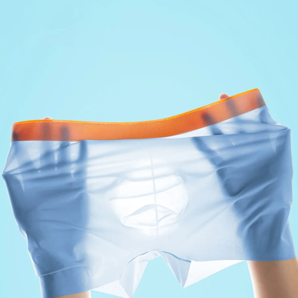 Прозрачные трусики из ледяного шелка, шорты для мужчин, легкое эластичное нижнее белье-боксеры, удобные трусы-боксеры с U-образной сумкой
Прозрачные трусики из ледяного шелка, шорты для мужчин, легкое эластичное нижнее белье-боксеры, удобные трусы-боксеры с U-образной сумкой