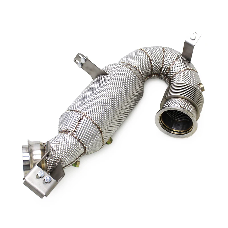 Yooking Exhaust Catted Downpipe For Mercedes- Benz AMG GT53 GLE53 E53 3.0T 2020-2024 Stainless Steel High Flow Pipes
Yooking Exhaust Catted Downpipe For Mercedes- Benz AMG GT53 GLE53 E53 3.0T 2020-2024 Stainless Steel High Flow Pipes