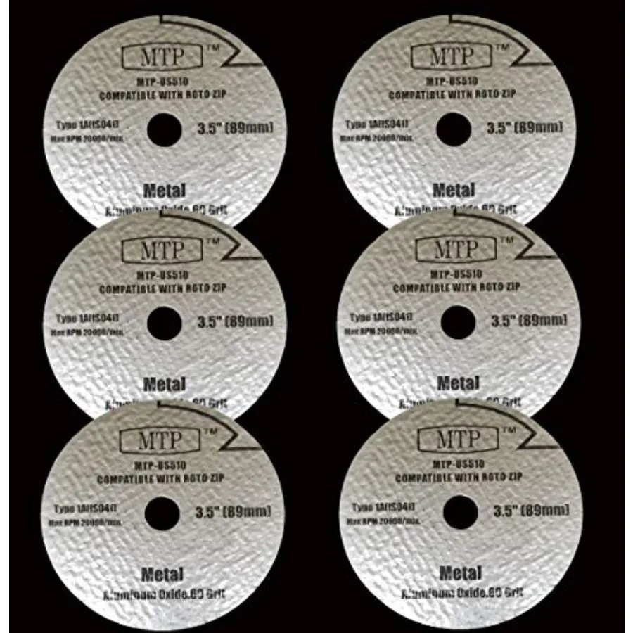 Brand 6X 3.5 in Dia Metal Cutting Wheel for Dremel US40 US510 Ultra Saw 60 Grit US510-01
Brand 6X 3.5 in Dia Metal Cutting Wheel for Dremel US40 US510 Ultra Saw 60 Grit US510-01
