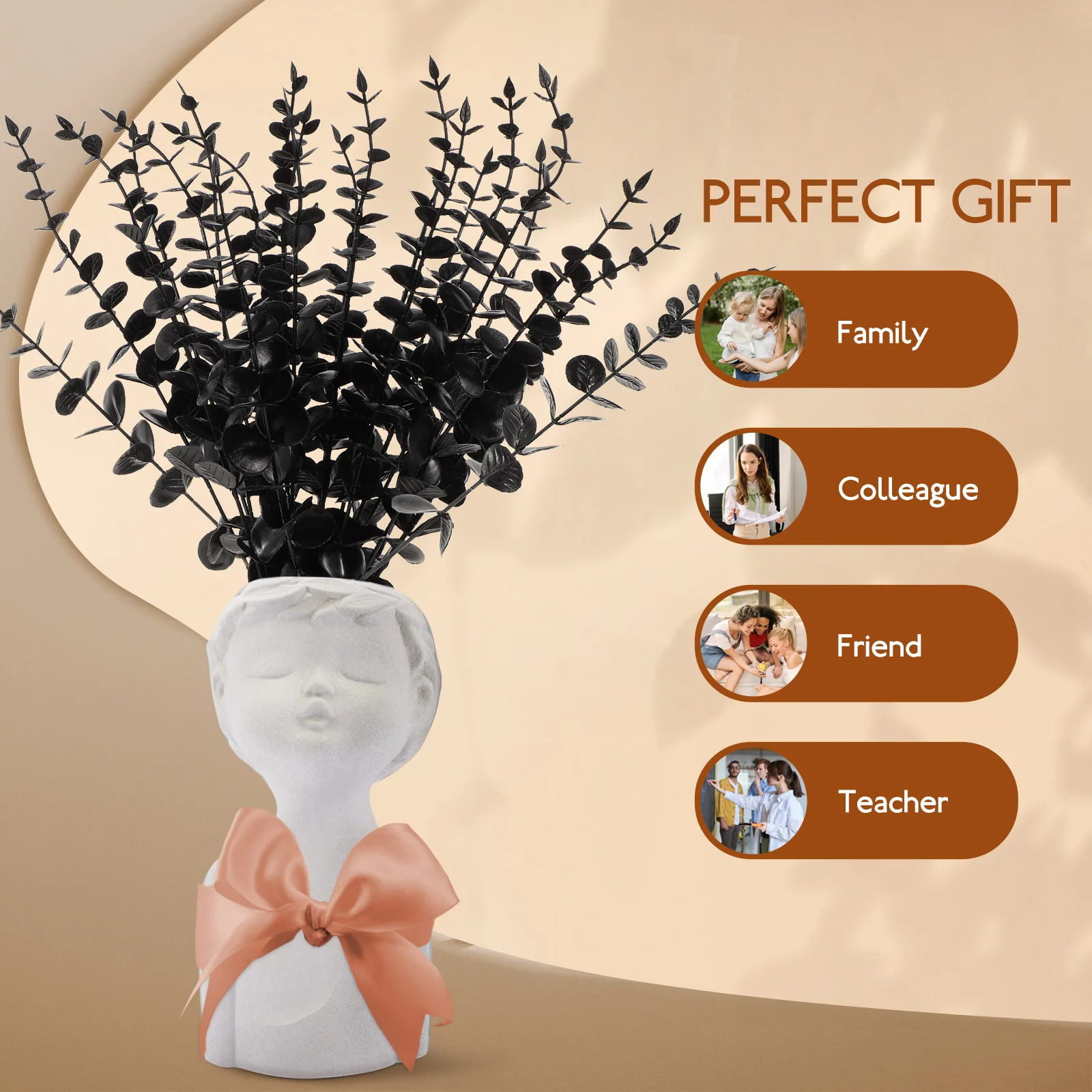 20Pcs Simulation Eucalyptus Branches Realistic Greenery Home Office Decoration No Odor Eucalyptus Stems
20Pcs Simulation Eucalyptus Branches Realistic Greenery Home Office Decoration No Odor Eucalyptus Stems