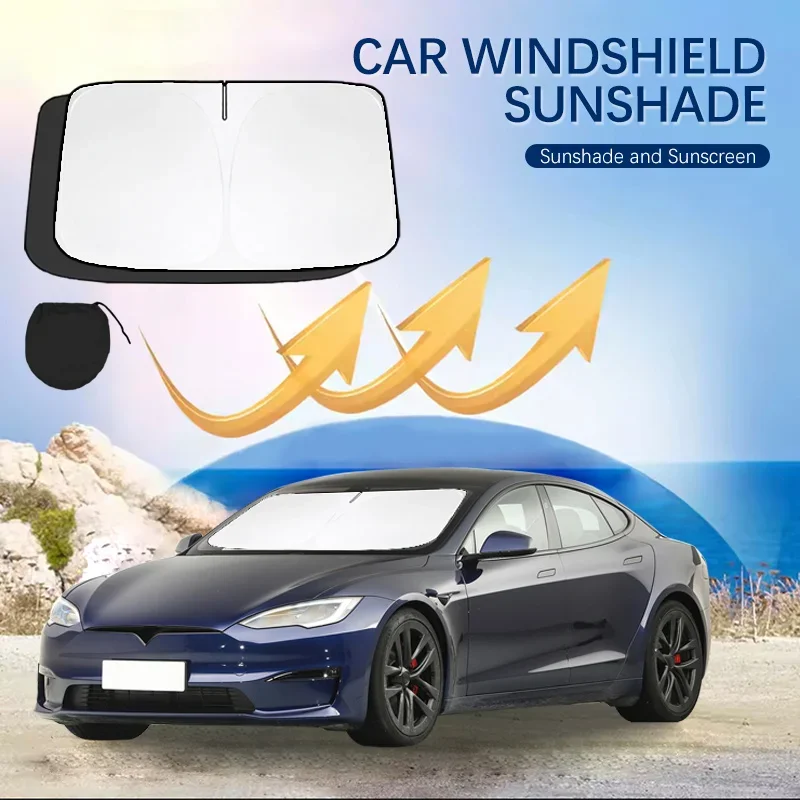 Car Windshield Sunshade Car Interior Front Sun Shade For Tesla Model S
Car Windshield Sunshade Car Interior Front Sun Shade For Tesla Model S