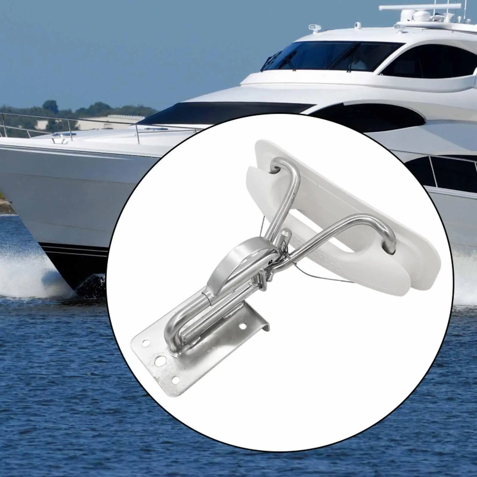 Boat Quick Davits Stainless Steel Stable Easily Install Easy to Use Sturdy Marine Accessory Marine Docking Tool for Boat
Boat Quick Davits Stainless Steel Stable Easily Install Easy to Use Sturdy Marine Accessory Marine Docking Tool for Boat