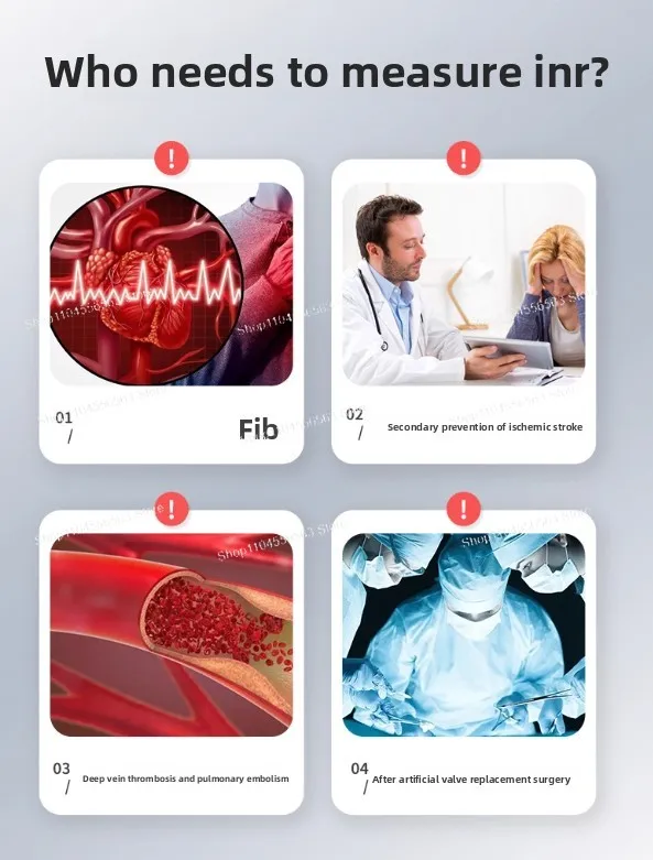 Handheld PT/INR Monitor | Home Blood Coagulation Tester with Portable Design & Test Strips
Handheld PT/INR Monitor | Home Blood Coagulation Tester with Portable Design & Test Strips