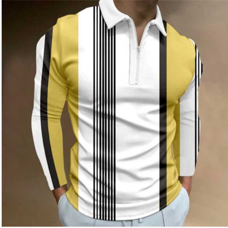 Color Line 3D Print Polo Zipper Long Sleeve Shirt for Men Button Down Fashion Shirt
Color Line 3D Print Polo Zipper Long Sleeve Shirt for Men Button Down Fashion Shirt