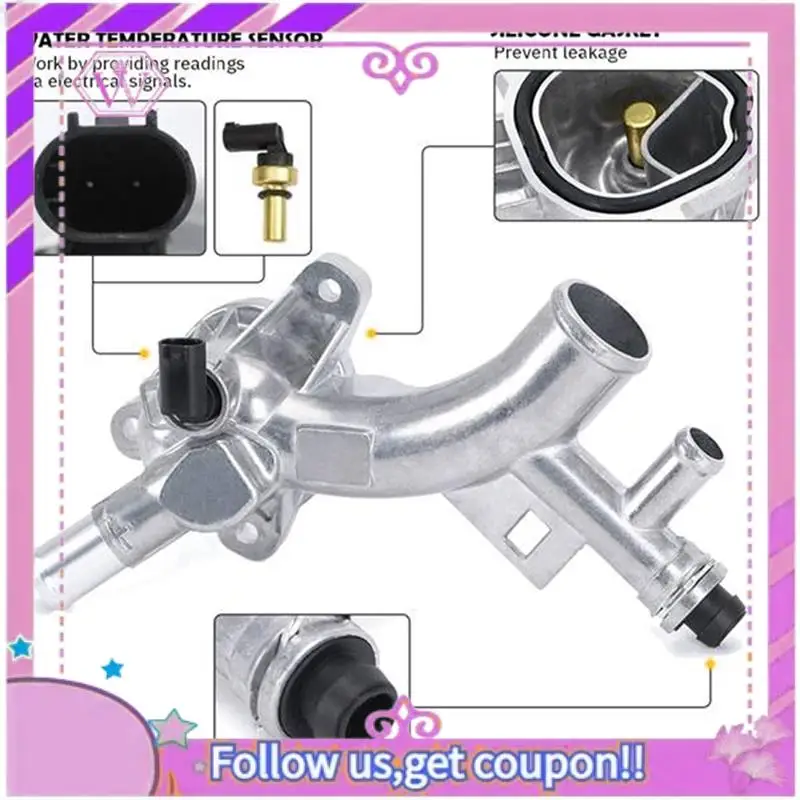 Latest Car Engine Coolant Housing With Hose For Chevy Cruze, Sonic, Trax And Buick 1.4L - 25193922, 13251447
Latest Car Engine Coolant Housing With Hose For Chevy Cruze, Sonic, Trax And Buick 1.4L - 25193922, 13251447