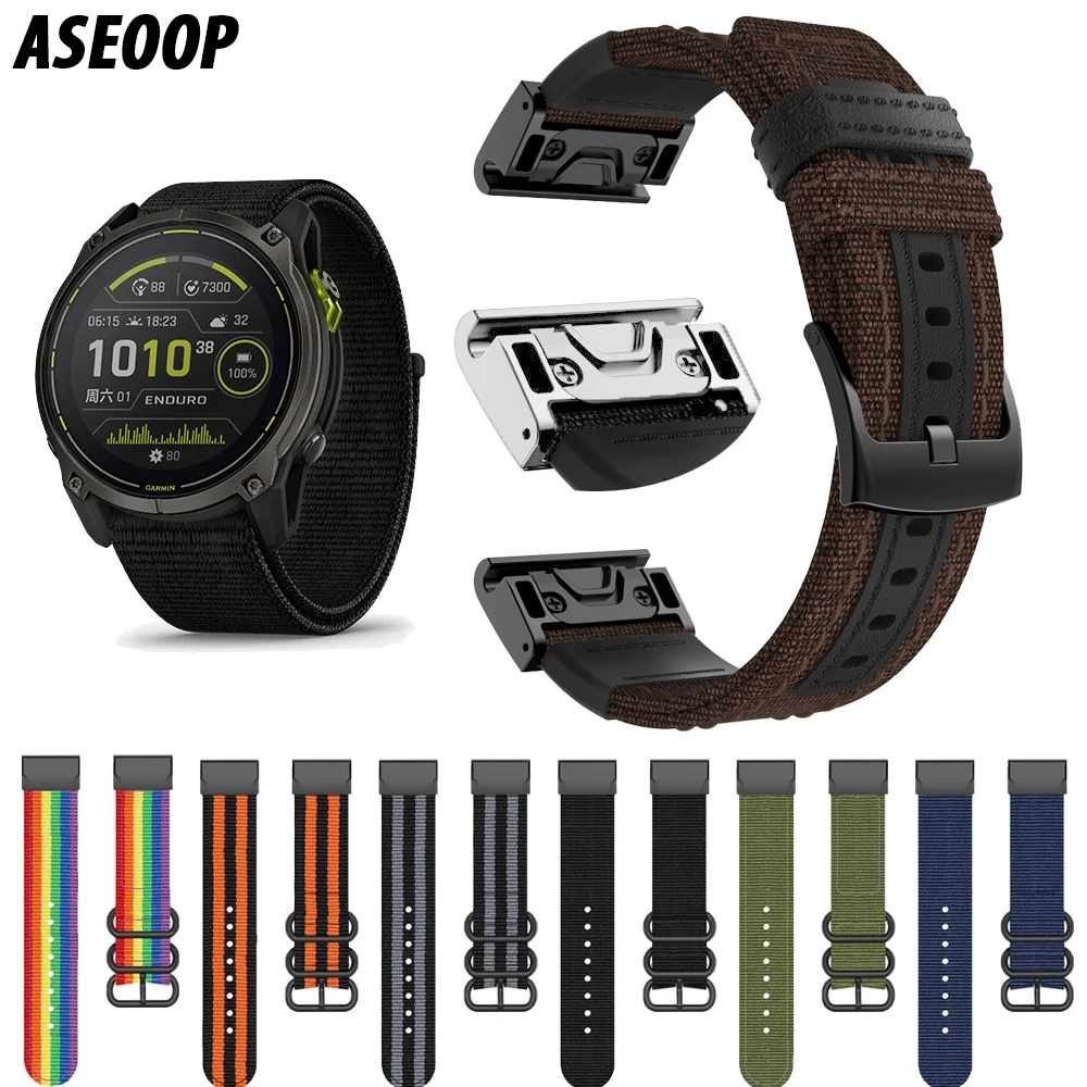 Нейлоновый быстросъемный ремешок для Garmin Fenix 7X 8X 8 7 Pro Fenix 6X 6 5X Tactix 8 7 9 Forerunner 965 955 Enduro3 Loop Band Аксессуары
Нейлоновый быстросъемный ремешок для Garmin Fenix 7X 8X 8 7 Pro Fenix 6X 6 5X Tactix 8 7 9 Forerunner 965 955 Enduro3 Loop Band Аксессуары