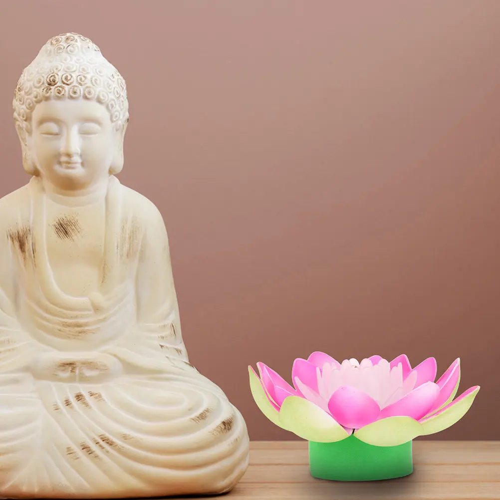 2Pcs LED Lotus Light Operated Buddhist Lamp Home Decoration Party Festival Wedding Gift Ornament Lotus Light
2Pcs LED Lotus Light Operated Buddhist Lamp Home Decoration Party Festival Wedding Gift Ornament Lotus Light
