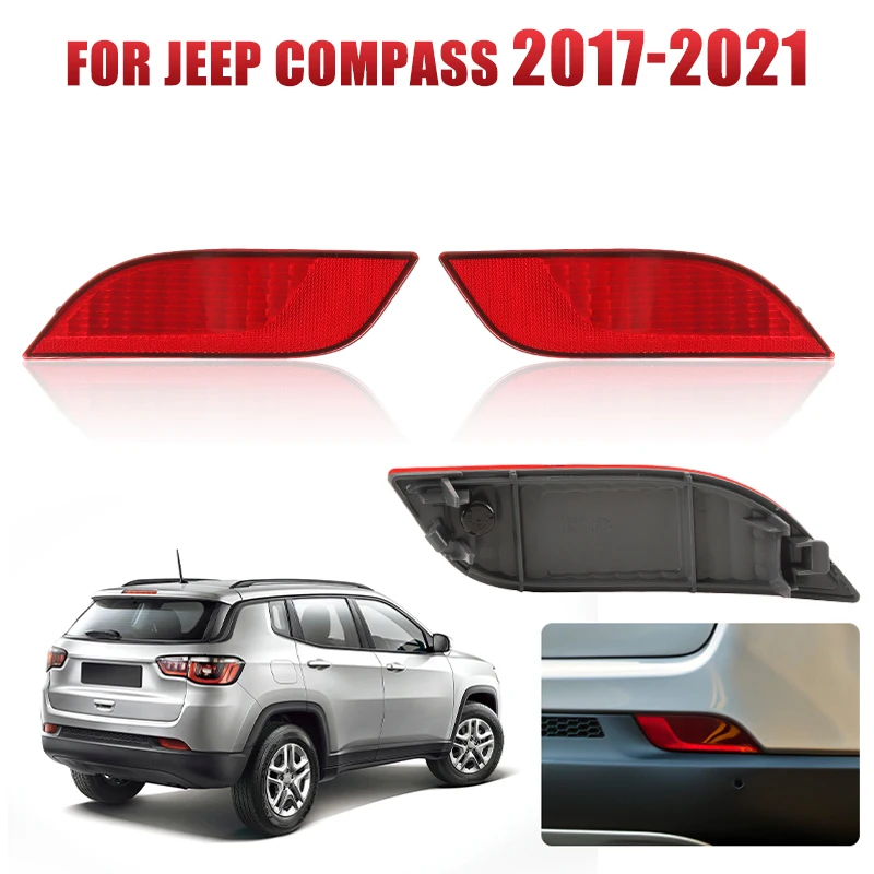 Car Rear Bumper Reflector Reflective Strip For Jeep Compass 2017 2018 2019 2020 2021 55112679AA 55112678AA Left Right Side
Car Rear Bumper Reflector Reflective Strip For Jeep Compass 2017 2018 2019 2020 2021 55112679AA 55112678AA Left Right Side