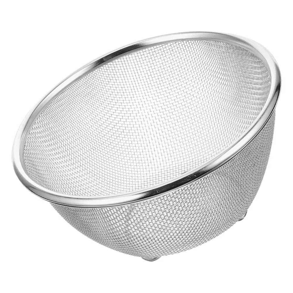 Stainless Steel Vegetable Basket Strainer Large Capacity Kitchen Tool Mesh Filter Bowl Fruit Vegetable Washing Sink Metal
Stainless Steel Vegetable Basket Strainer Large Capacity Kitchen Tool Mesh Filter Bowl Fruit Vegetable Washing Sink Metal