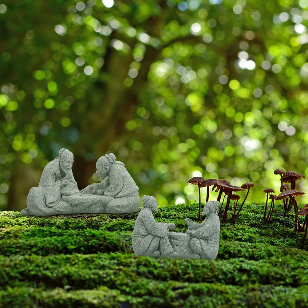 2 Pcs Home Decoration Sandstone Chinese Elder Accessory Statues Figurine Exquisite Figurines
2 Pcs Home Decoration Sandstone Chinese Elder Accessory Statues Figurine Exquisite Figurines