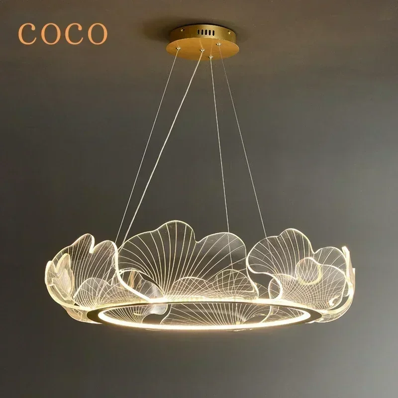 Postmodern creative luxury ginkgo leaf pendant light LED Nordic minimalist living room, dining room, bedroom decoration lighting
Postmodern creative luxury ginkgo leaf pendant light LED Nordic minimalist living room, dining room, bedroom decoration lighting