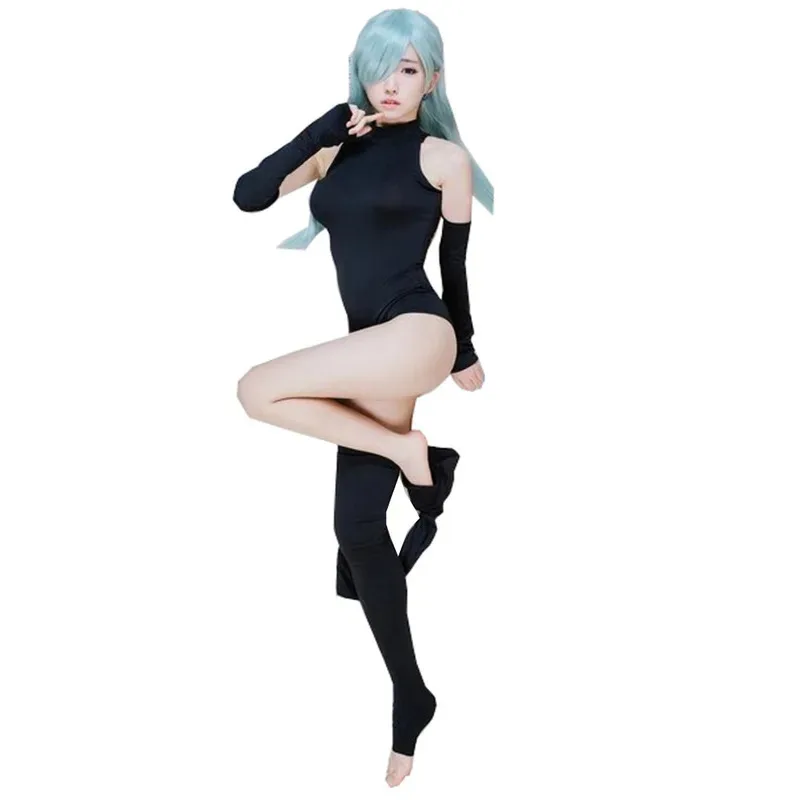 2025 New Anime Elizabeth Cosplay Costume Nanatsu no Taizai Whole Set balck Jumpsuits
2025 New Anime Elizabeth Cosplay Costume Nanatsu no Taizai Whole Set balck Jumpsuits