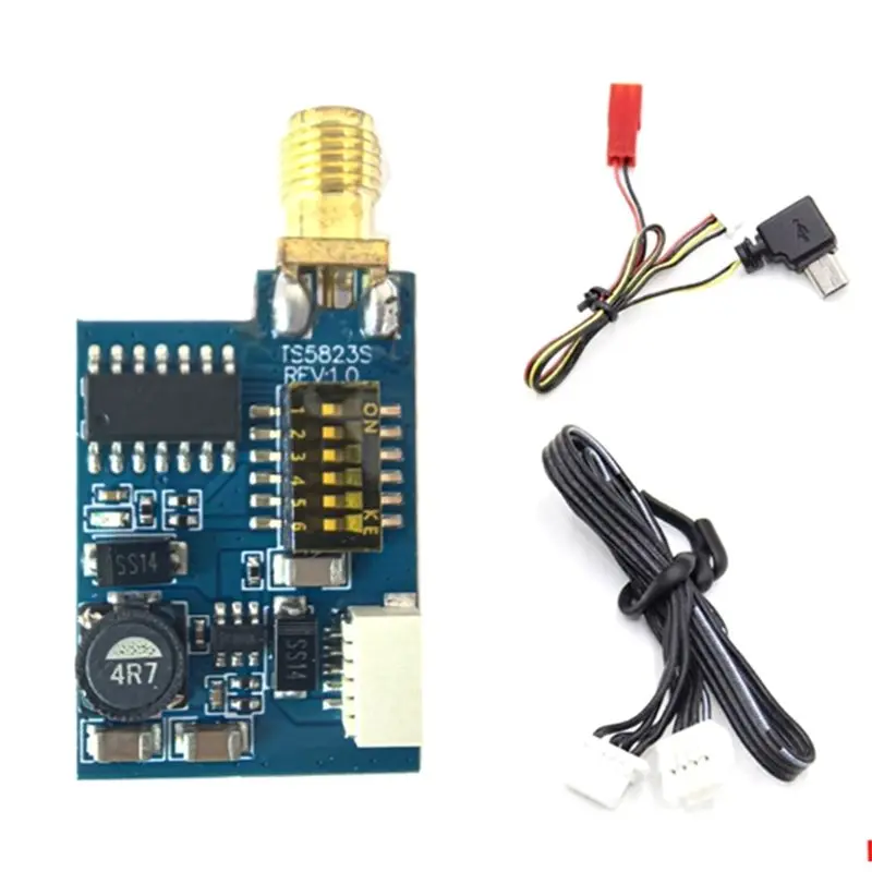 B03B-5823S 48CH 5.8Ghz 200MW FPV Transmitter For FPV Drone, TS5823S
B03B-5823S 48CH 5.8Ghz 200MW FPV Transmitter For FPV Drone, TS5823S