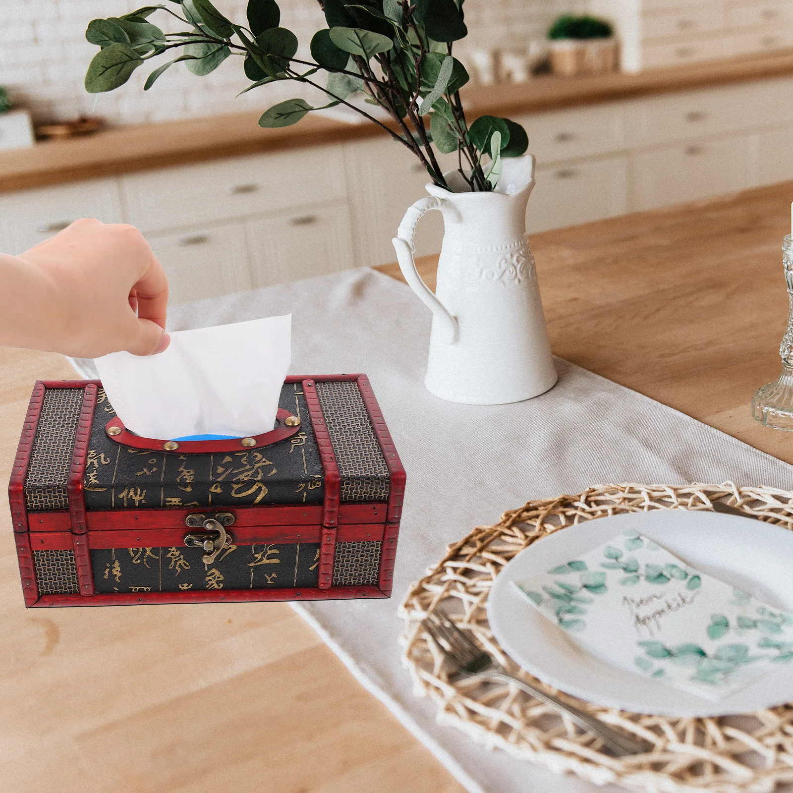 Plywood Tissue Retro Container Home Office Hotel Room Decor Paper Towel Dispenser Tissue Container Napkin Case
Plywood Tissue Retro Container Home Office Hotel Room Decor Paper Towel Dispenser Tissue Container Napkin Case