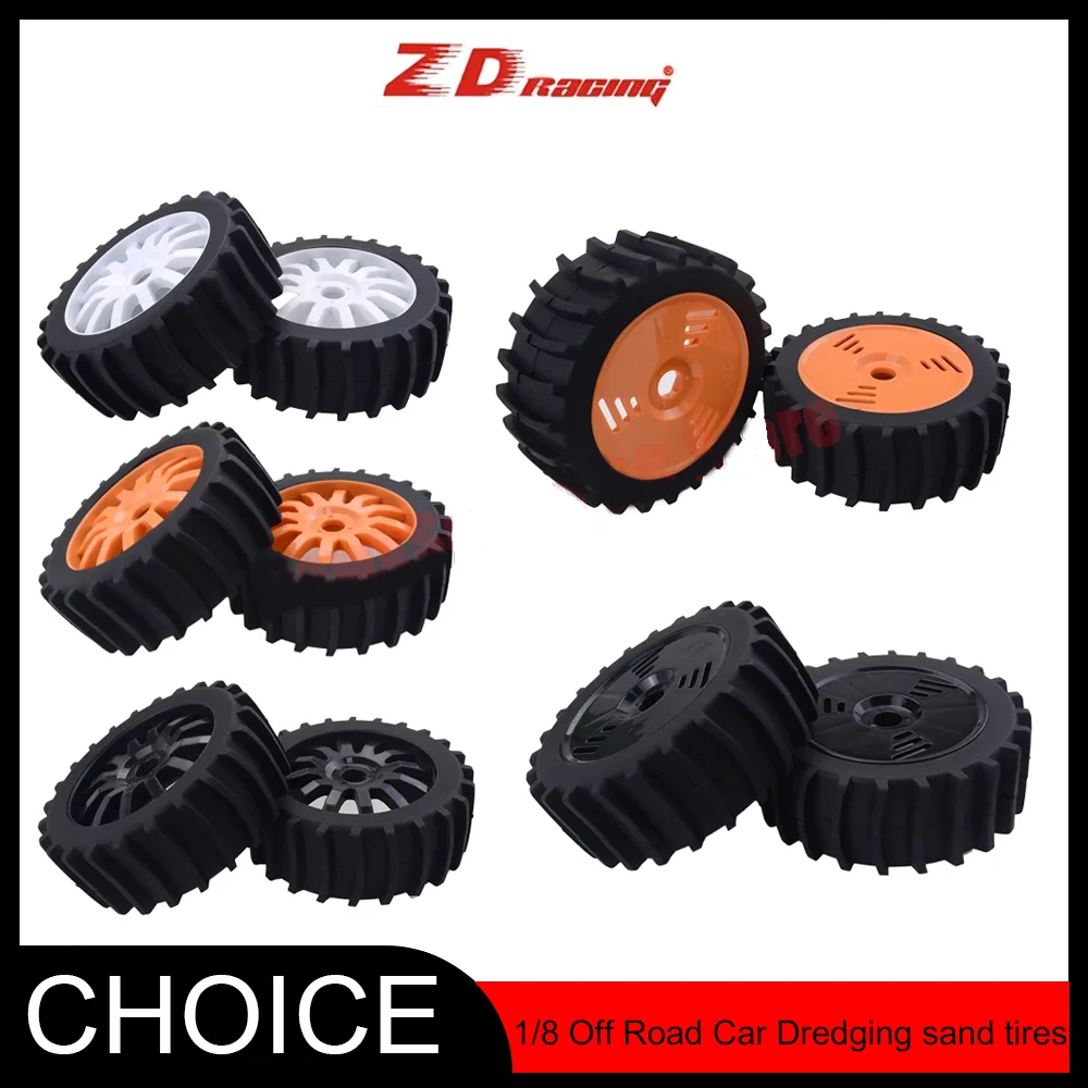 ZD Racing Accessories 1/8 Off Road Car Dredging sand tires Wheels For Redcat HPI Savage Car Desert Tire Parts
ZD Racing Accessories 1/8 Off Road Car Dredging sand tires Wheels For Redcat HPI Savage Car Desert Tire Parts