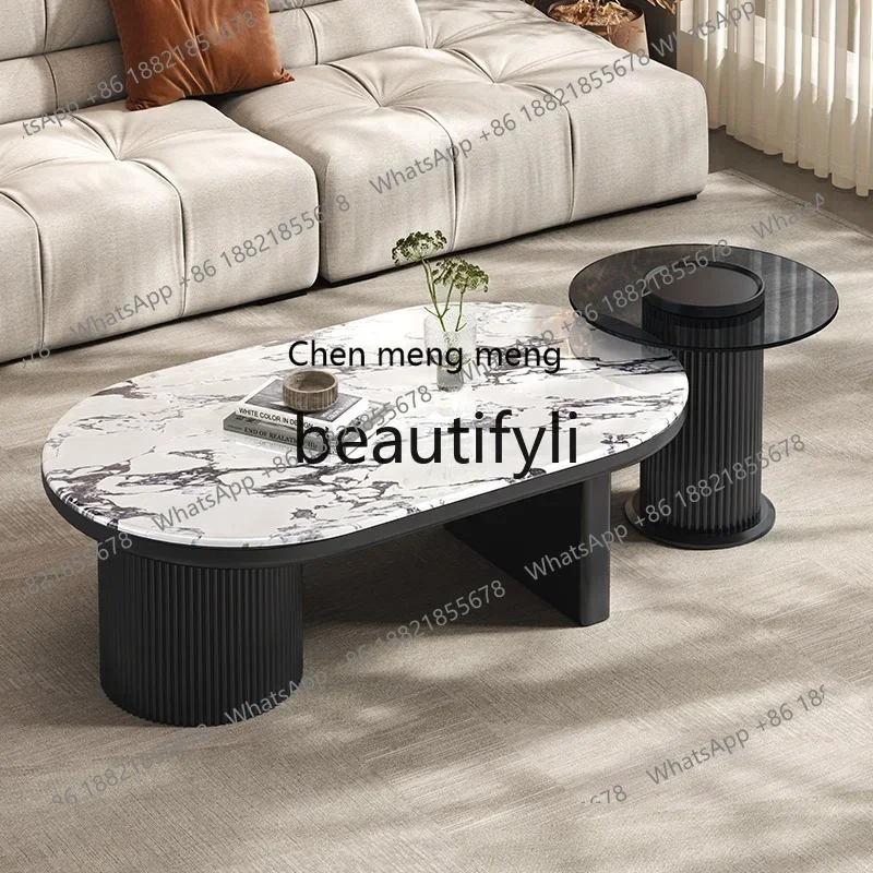 N178 G Minimalist light luxury oval, marble coffee table home high sense
N178 G Minimalist light luxury oval, marble coffee table home high sense