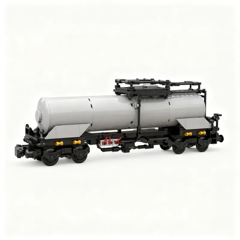 352PCS MOC City 4 Axles Freight Wagon Cargo Train Tanker Car Model DIY Creative Technology Display Assembly Building Blocks Gift
352PCS MOC City 4 Axles Freight Wagon Cargo Train Tanker Car Model DIY Creative Technology Display Assembly Building Blocks Gift