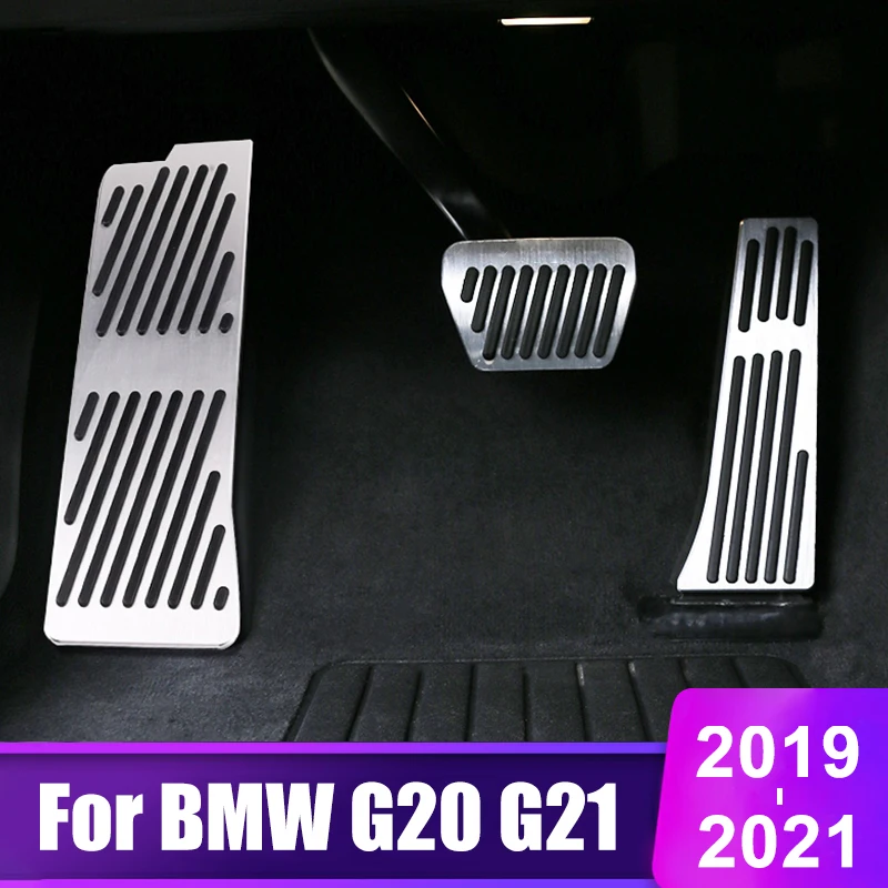 For BMW 3 Series G20 G21 2019 2020 2021 Touring Car Fuel Accelerator Brake Pedal Foot Rest Pedal Cover Pad Aluminum Accessories
For BMW 3 Series G20 G21 2019 2020 2021 Touring Car Fuel Accelerator Brake Pedal Foot Rest Pedal Cover Pad Aluminum Accessories